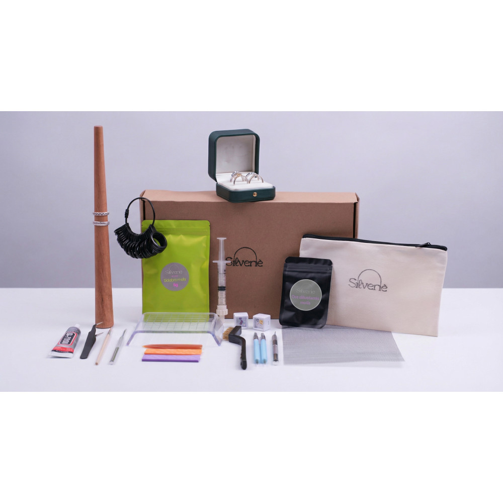 Sidabro molis švirkšte, rinkinys 5g