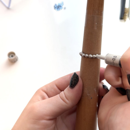 Sidabro molis švirkšte, rinkinys 5g