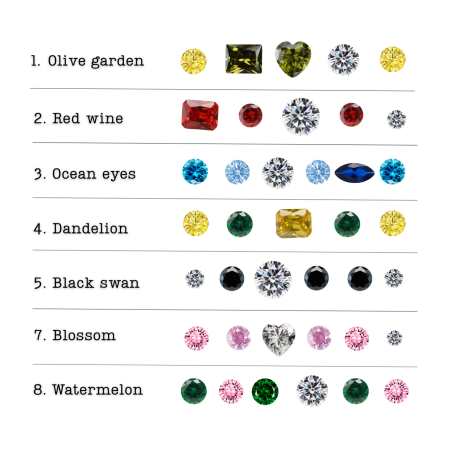 Rinkinys dviems, 14g sidabro molio