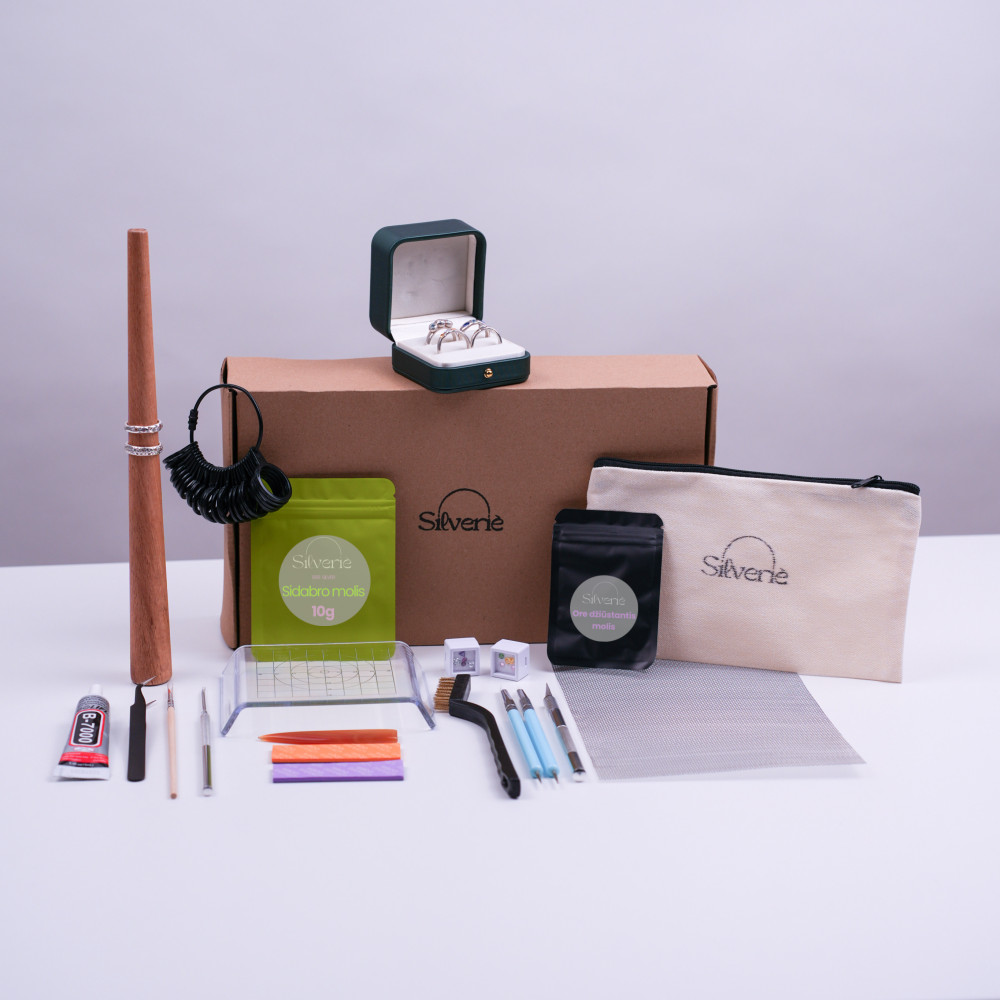 Rinkinys vienam, 10g sidabro molio